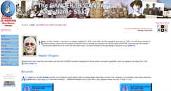 Desktop Screenshot of gander-name.info